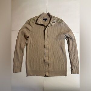 Club Room Men’s Cotton Zip Up Sweater Large